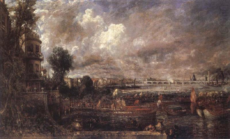 John Constable The Opening of Waterloo Bridge china oil painting image
